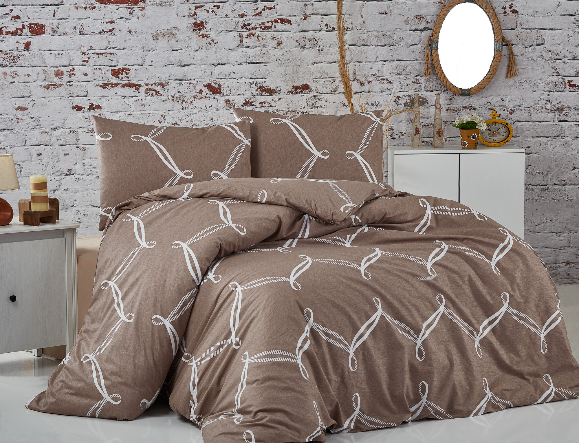 

Комплект постельного белья Nazenin Home Мульти