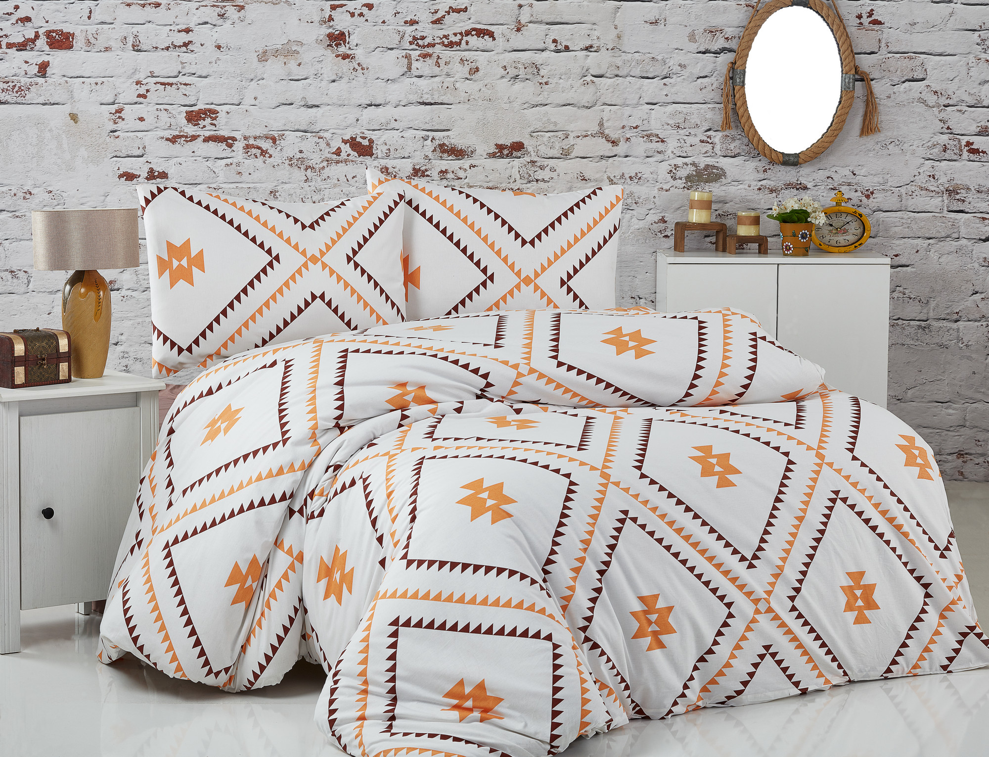 

Комплект постельного белья Nazenin Home Мульти
