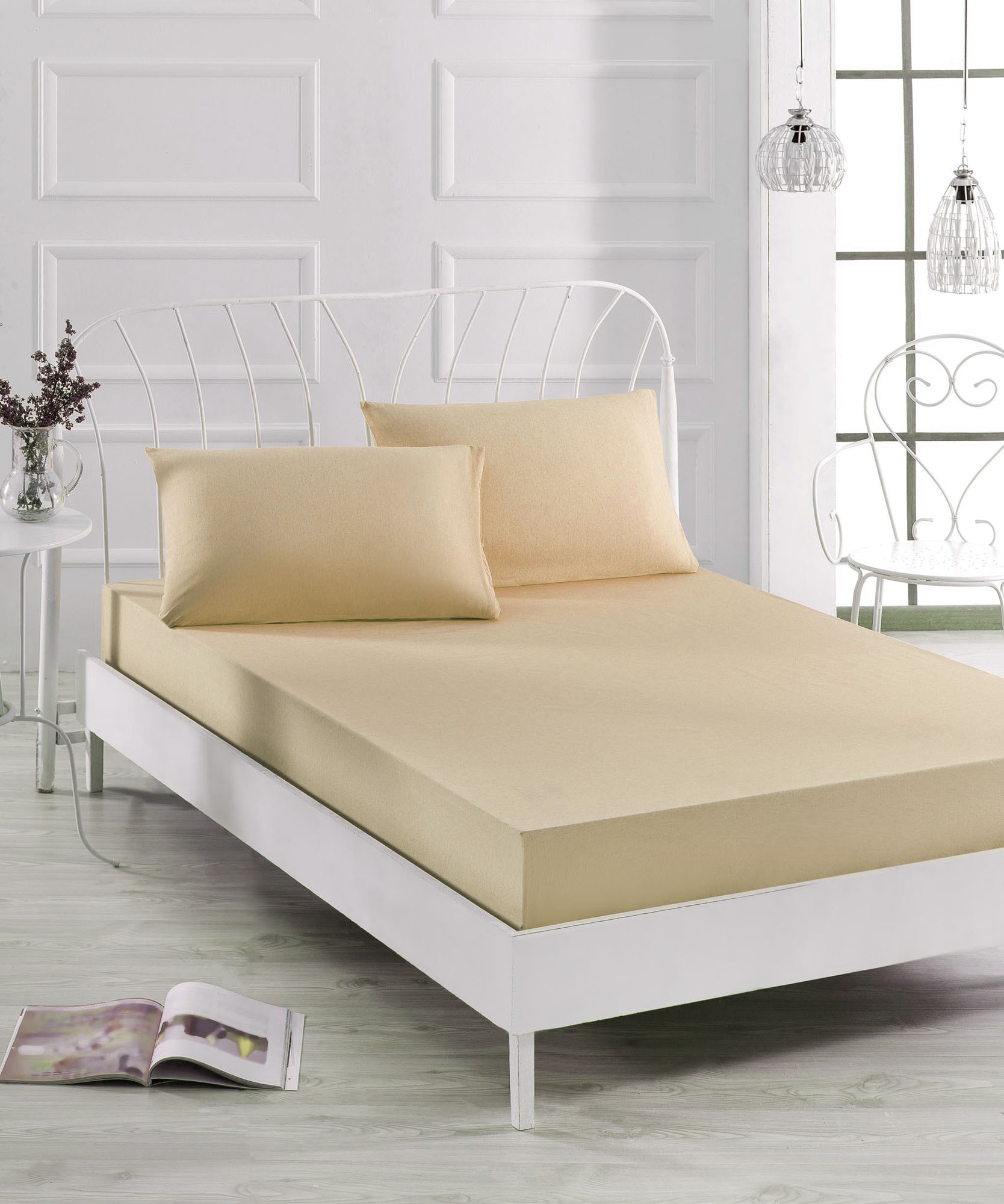 

Комплект постельного белья EnLora Home Бежевый