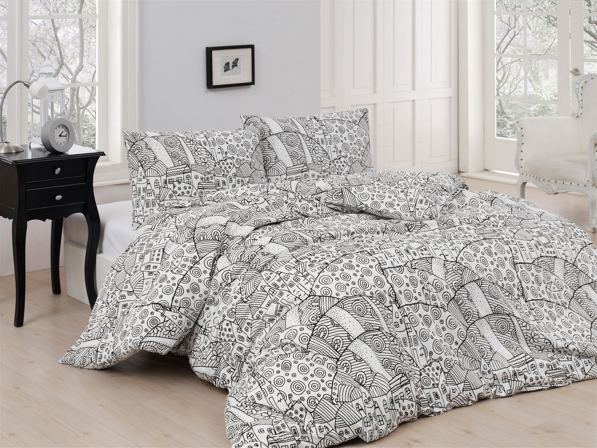 

Комплект постельного белья Nazenin Home Мульти