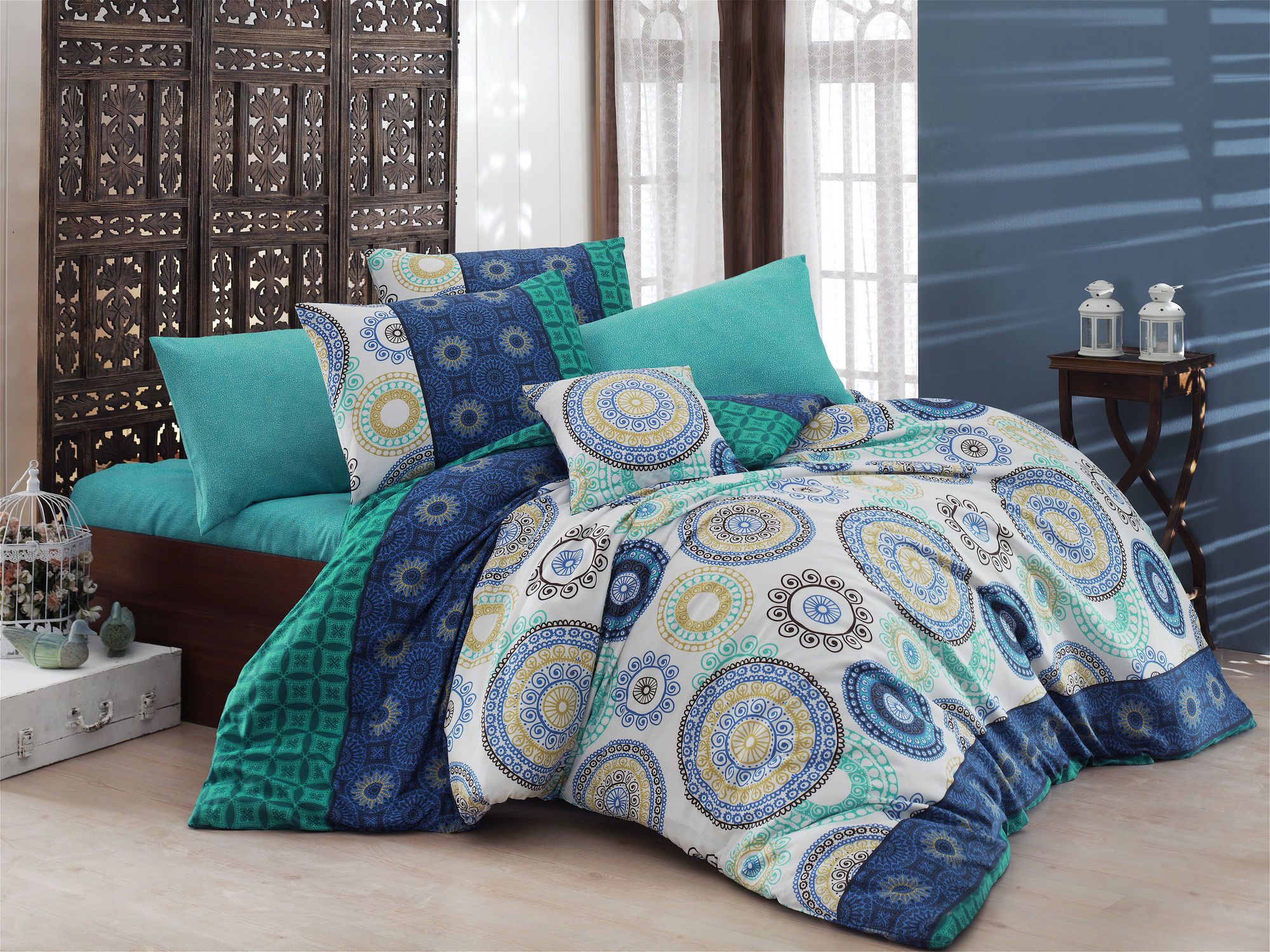 

Комплект постельного белья Nazenin Home Мульти