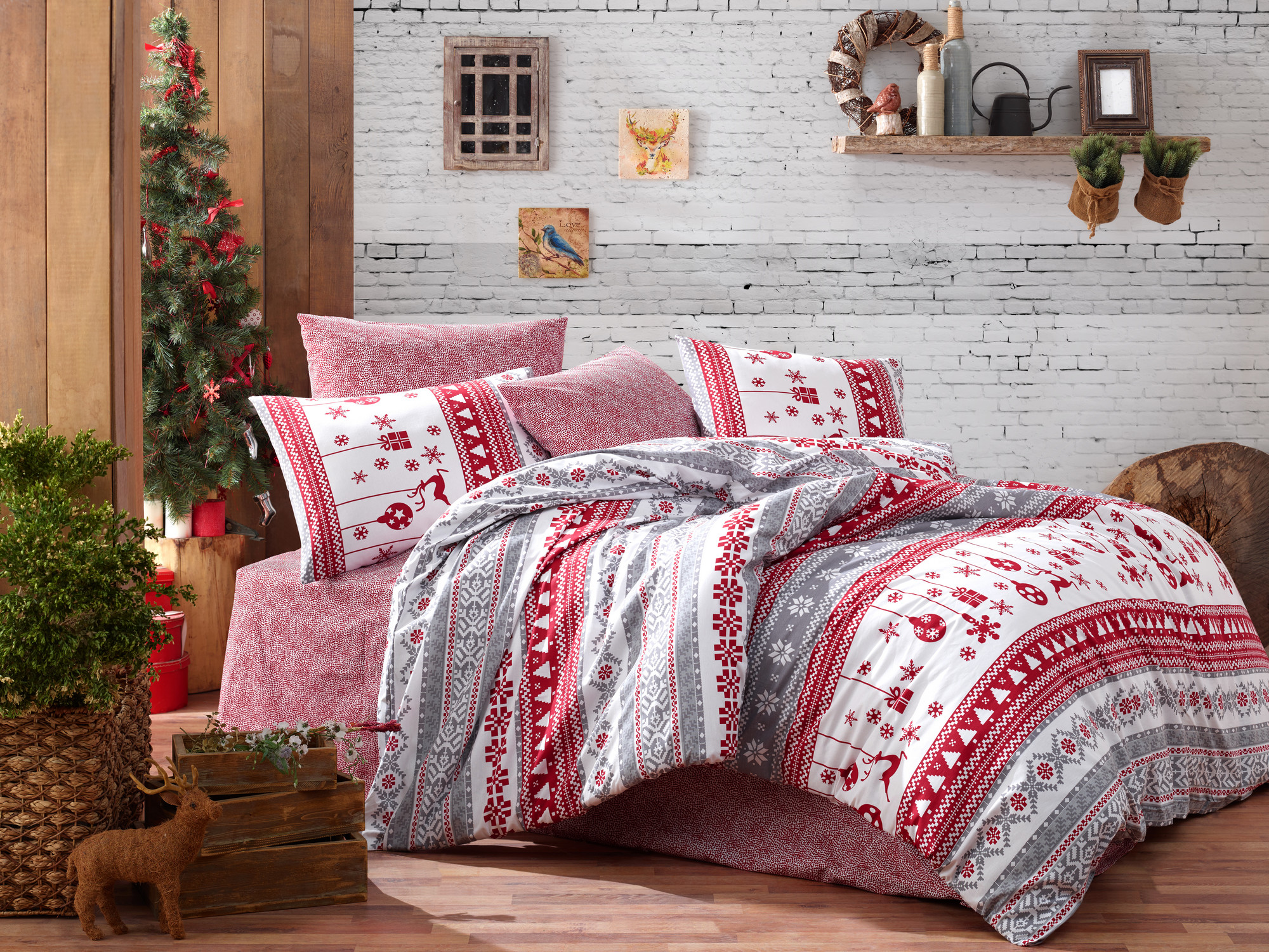 

Комплект постельного белья Nazenin Home Мульти