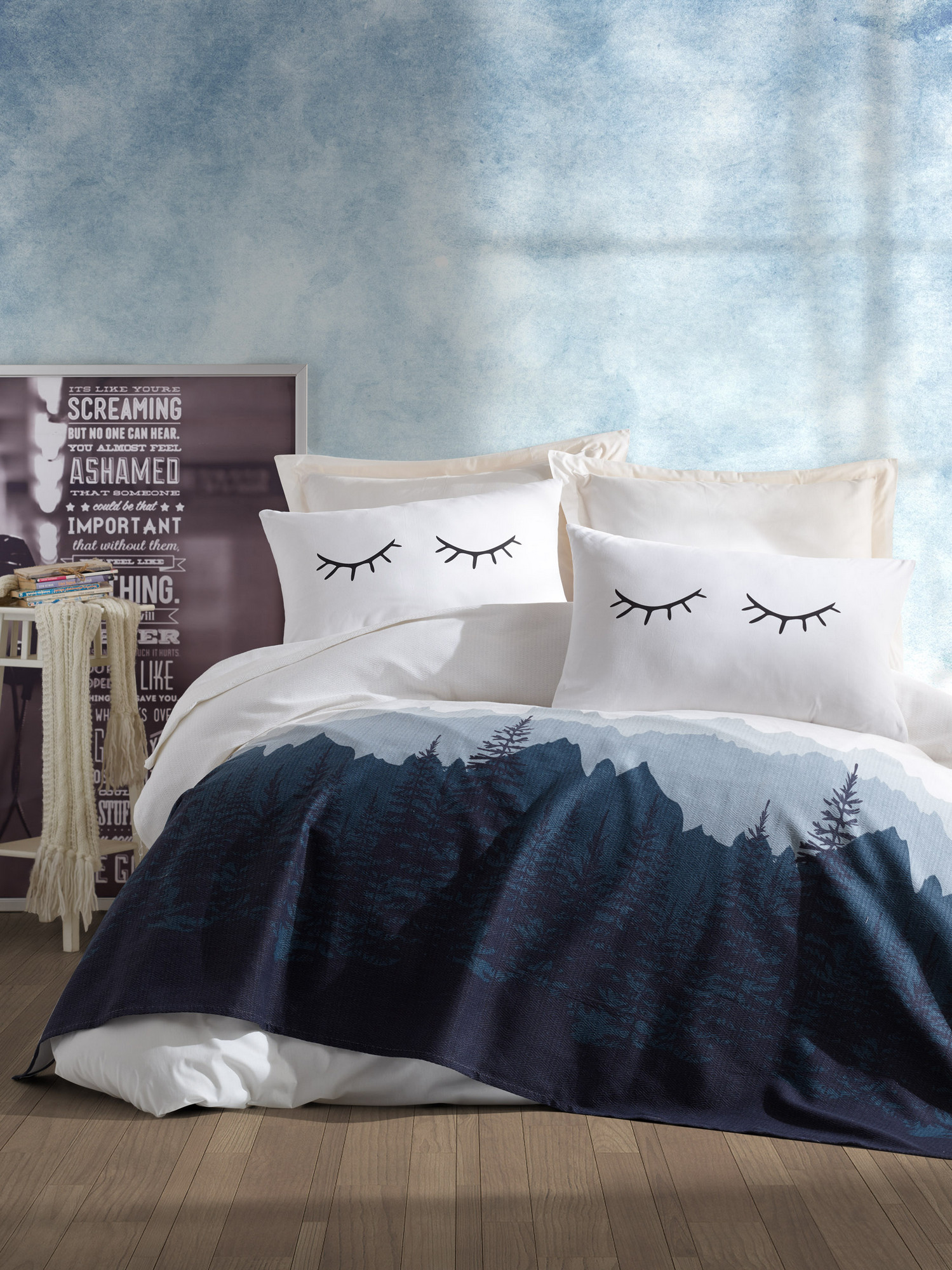 

Комплект постельного белья EnLora Home Мульти