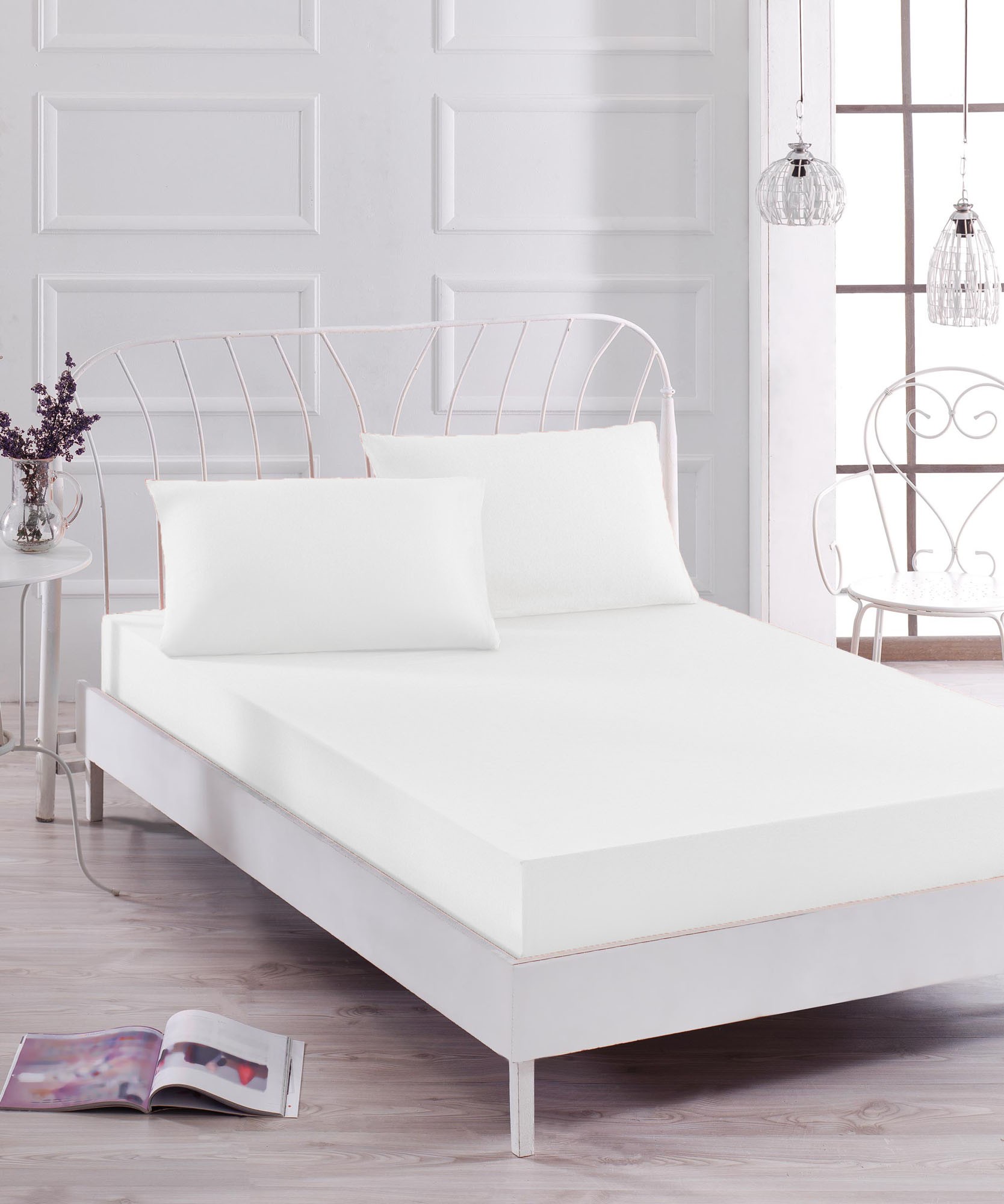 

Комплект постельного белья EnLora Home Белый