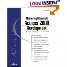 

Mastering MS Access 2000 Development +CD. Издательство Sams. 2797438