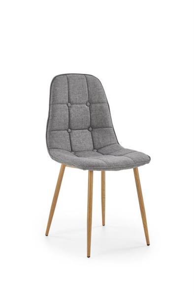 

Стул Halmar K316 44/56/87/48 см Серый/Дуб медовый