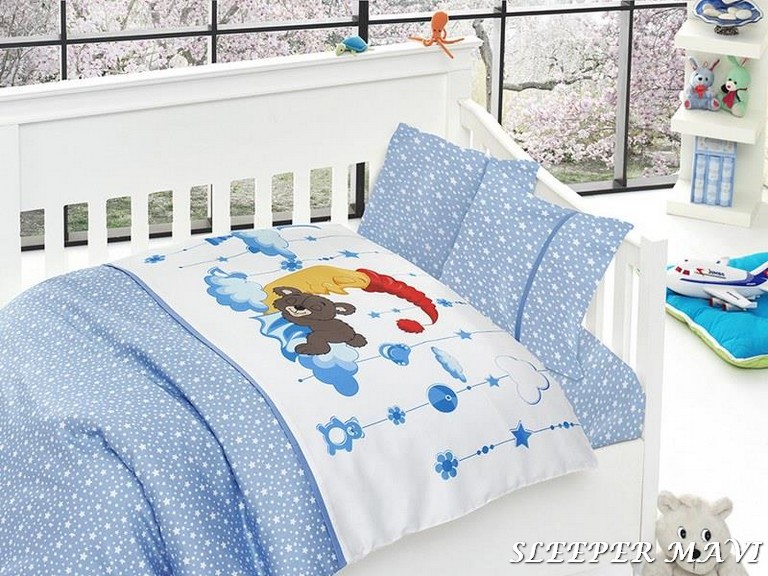 

Комплект постельного белья First Choice Сатин 100х150 "SLEEPER MAVI"