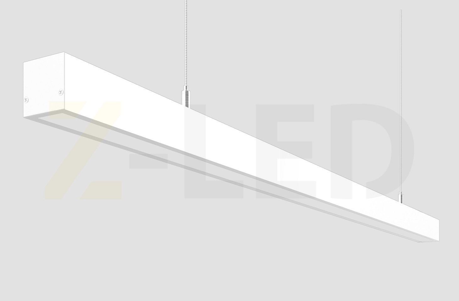 

Линейный светодиодный светильник Z-LED 150ВТ белый (2987x42x43) LSN-150w
