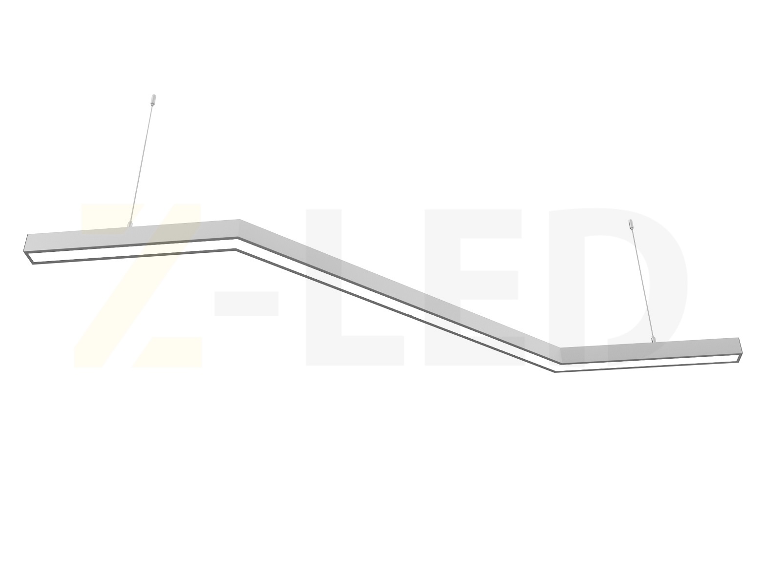 

Светодиодный светильник Z-LED 80ВТ Z-образный (Зигзаг) (400х800x400) LSNZ-80