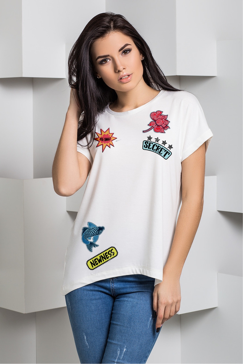 

Футболка OLDISEN “SECRET” – Белый, S | 42-44 FMS-01S-1