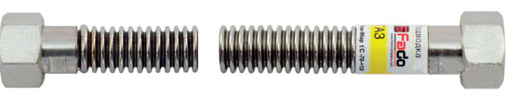 

Нержавеющий шланг FADO INOX GAS ВВ 1/2'' 120 см, SGB12