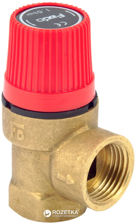

Клапан предохранительный FADO 1/2'' 6.0 bar, KP06