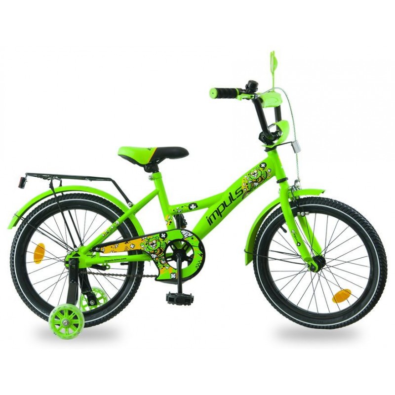 

Велосипед IMPULS KIDS 18" салатовый