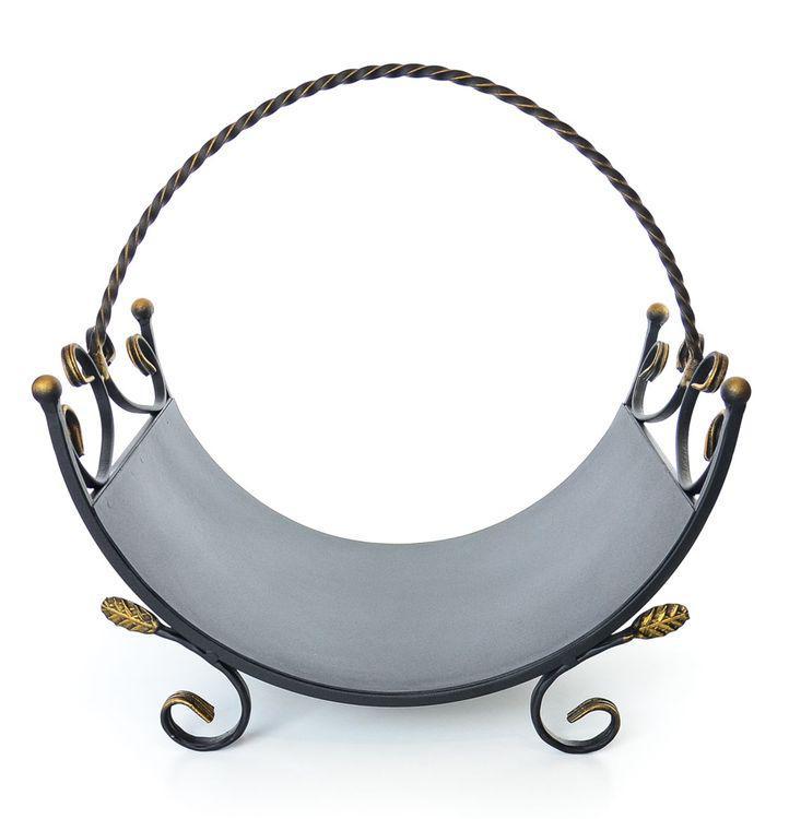 

Дровница для камина для печи кованая Гефест Ferrum