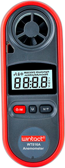 

Анемометр Wintact WT816A