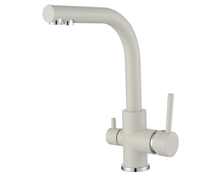

Смеситель кухонный Aquasanita Akvaduo 2663-111 silica (2562)