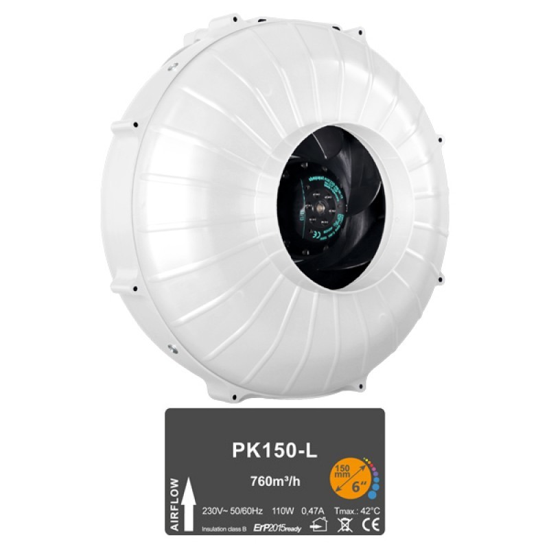 

Вытяжной вентилятор Prima Klima PK150-L
