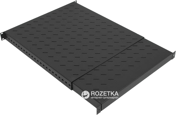 

Полиця стаціонарна ZPAS 19" 1U для серверної шафи/стійки D50-90 Чорна (WZ-3074-83-00-161)