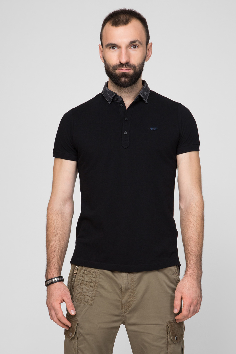 

Мужское черное поло T-MILES-NEW POLO Diesel L 00SW7B 0PASJ