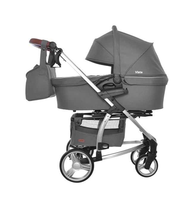 

Коляска универсальная CARRELLO Vista CRL-6501 Steel Gray
