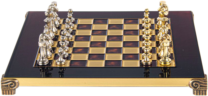 Акція на Шахматы Manopoulos 28х28 см Красные (S32RED) від Rozetka UA