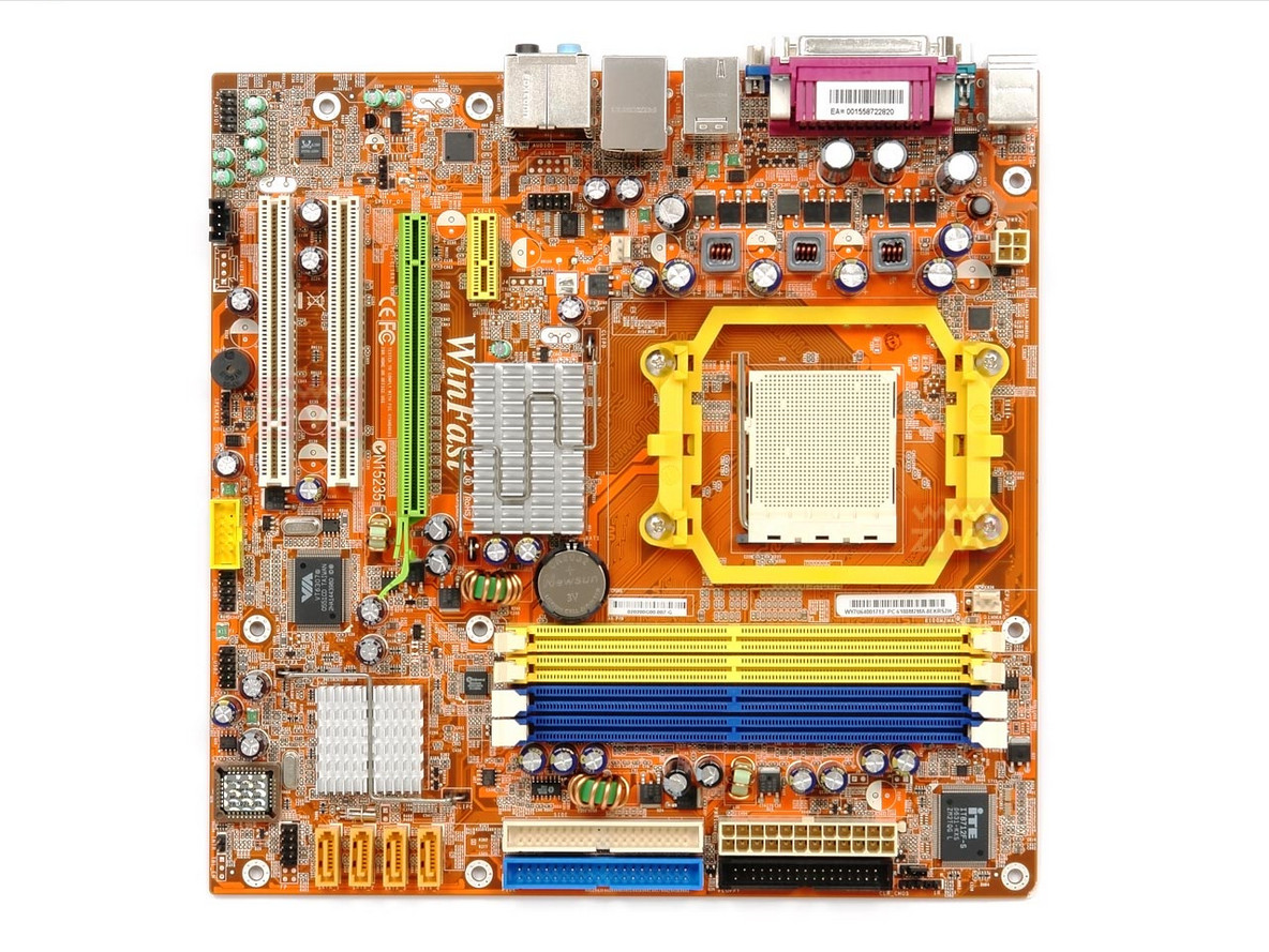 Материнская плата AM2 Foxconn Winfast 6100m2ma-rs2h Б/У – низкие цены ...