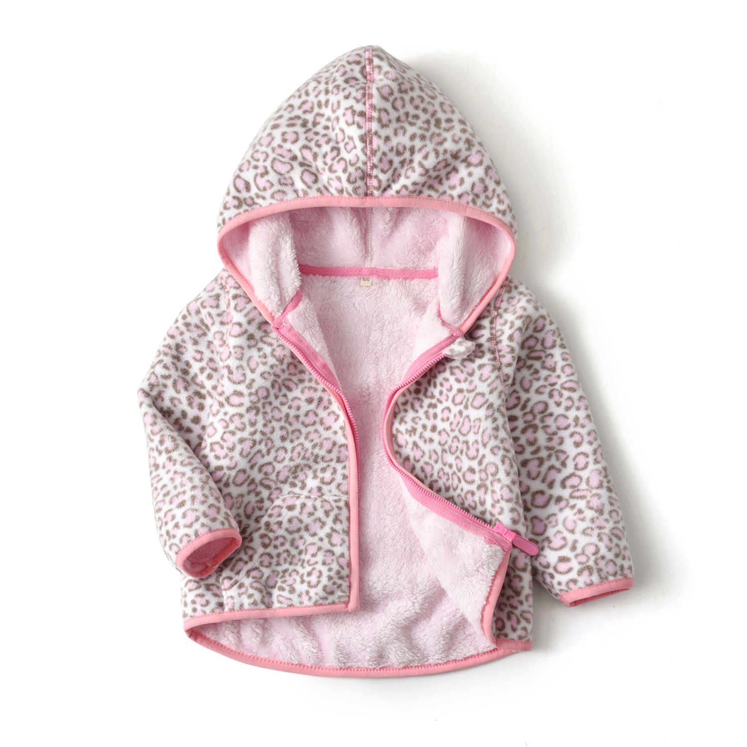 

Кофта для девочки флисовая утепленная Грация Berni Kids (120) Розовый