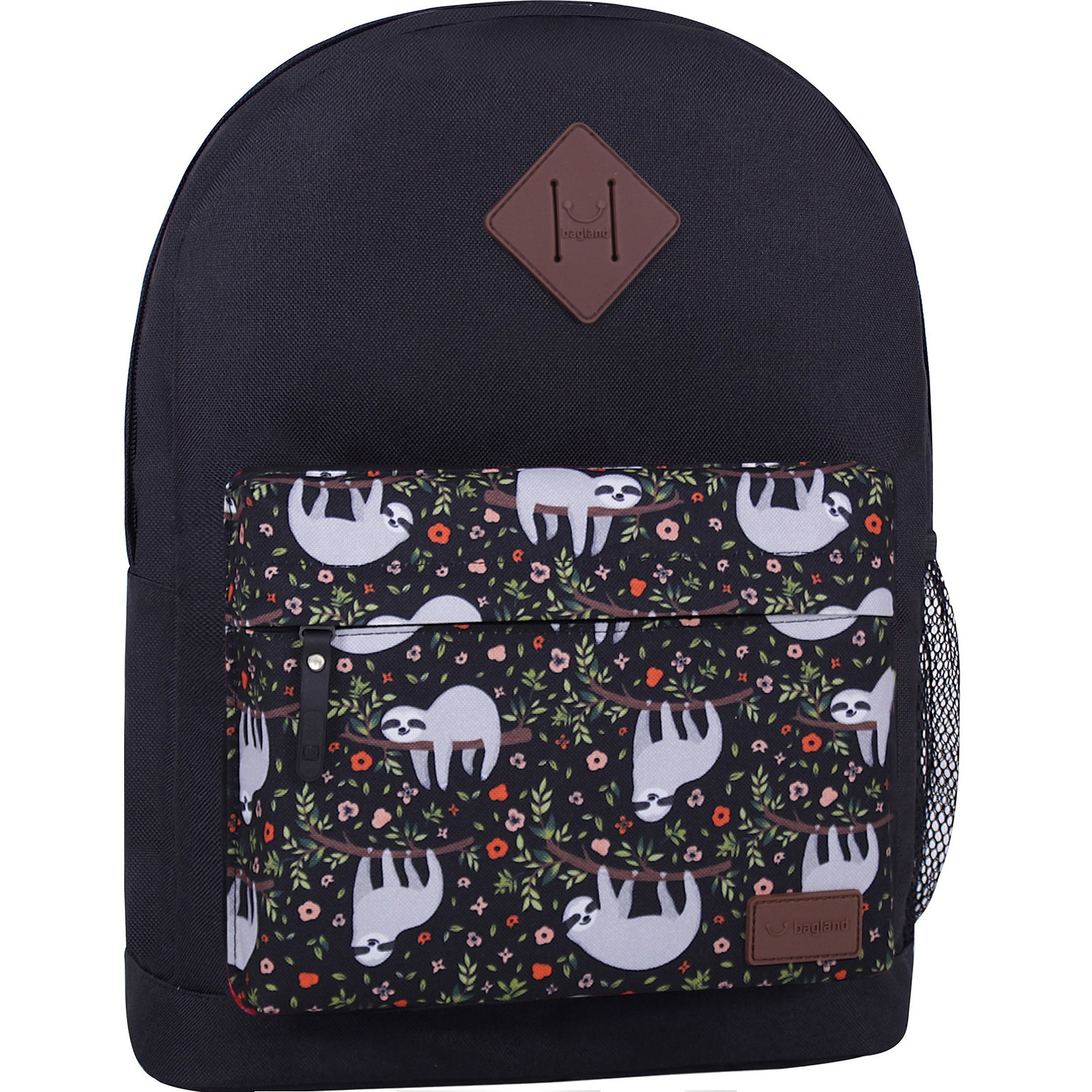 

Рюкзак Молодежный W/R 17 л. Bagland 38х29х15 см Черный 000021398