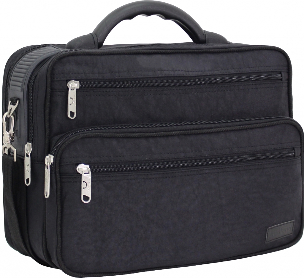 

Сумка мужская Mr.Grey 14 л. Bagland 27х36х14 см Черный 000018661