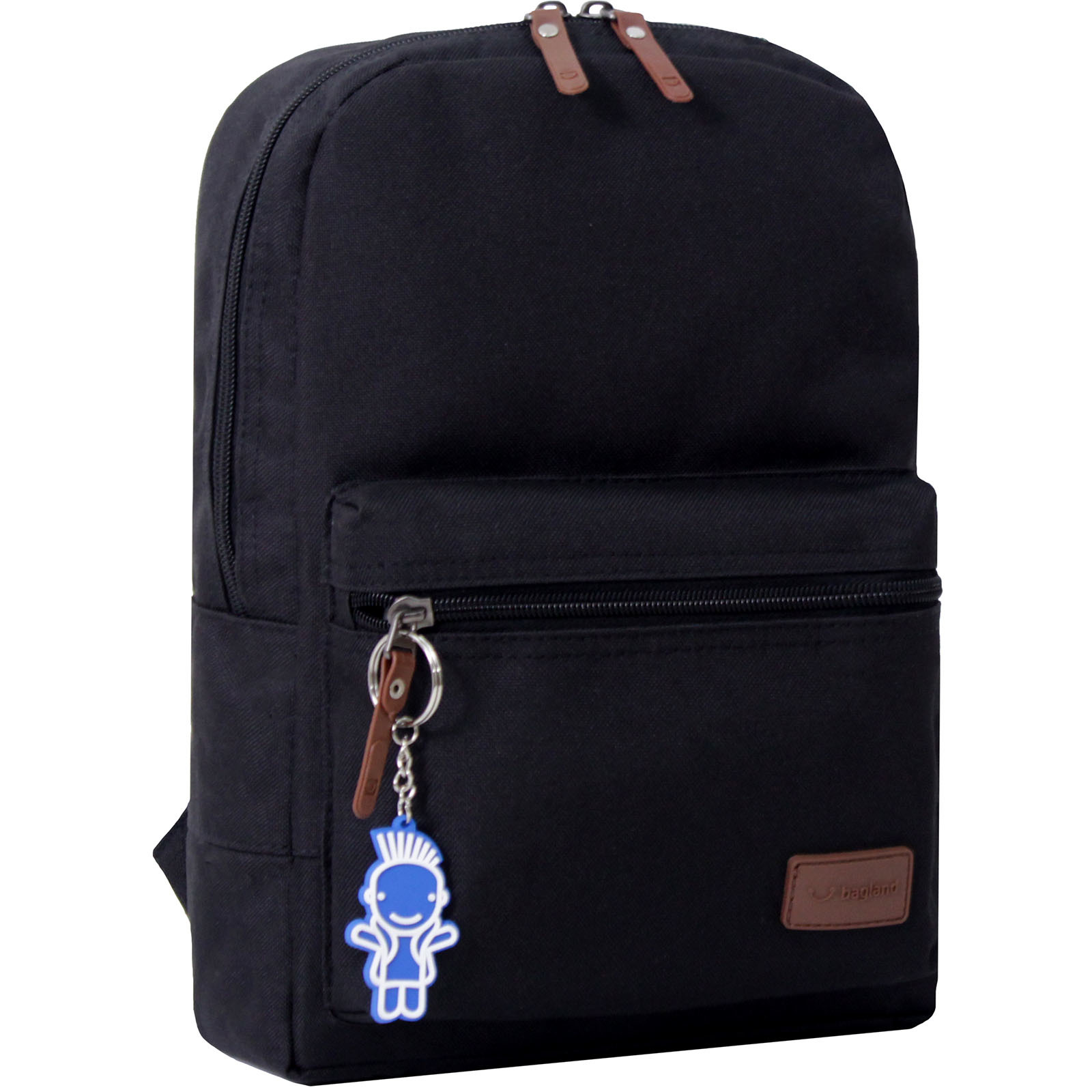 

Рюкзак Молодежный mini 8 л. Bagland 32х23х10 см Черный 000018750