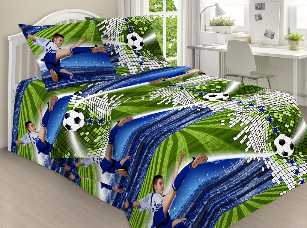 

Постельное белье Юный футболист CottonTwill 145х215 см Разноцветный 000018279