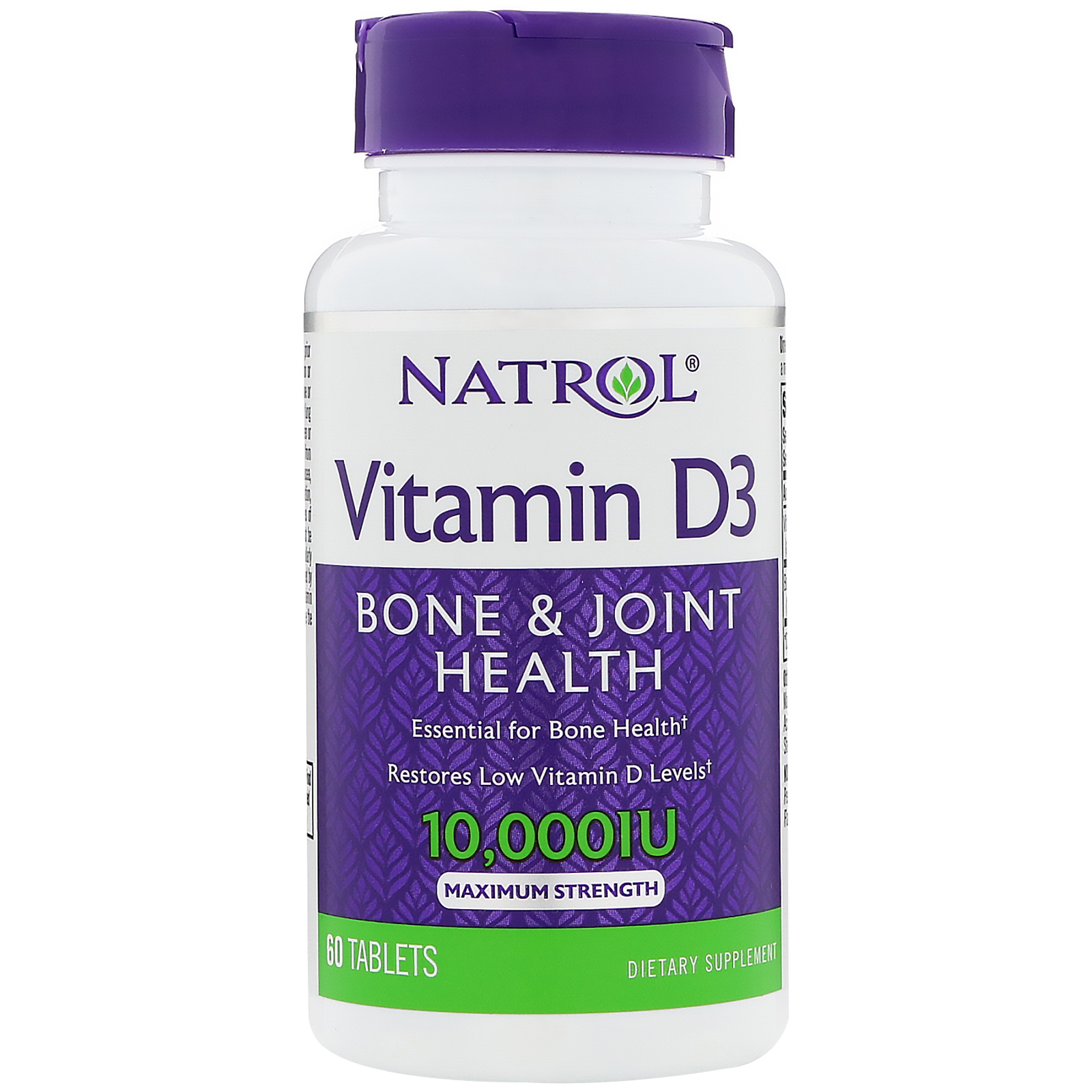 

Natrol Vitamin D3 10,000IU - 60 таб