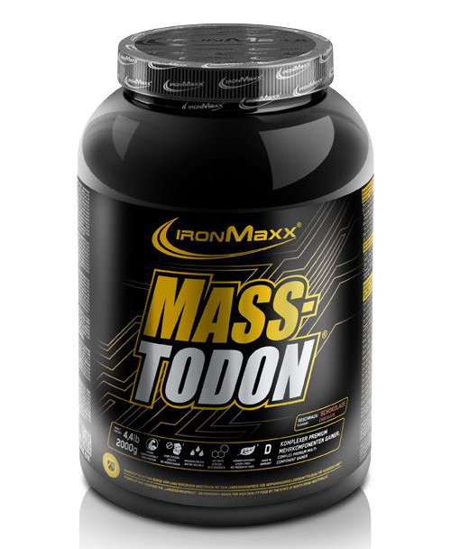 

Гейнеры IronMaxx Masstodon - 2000g (банка) - Шоколад