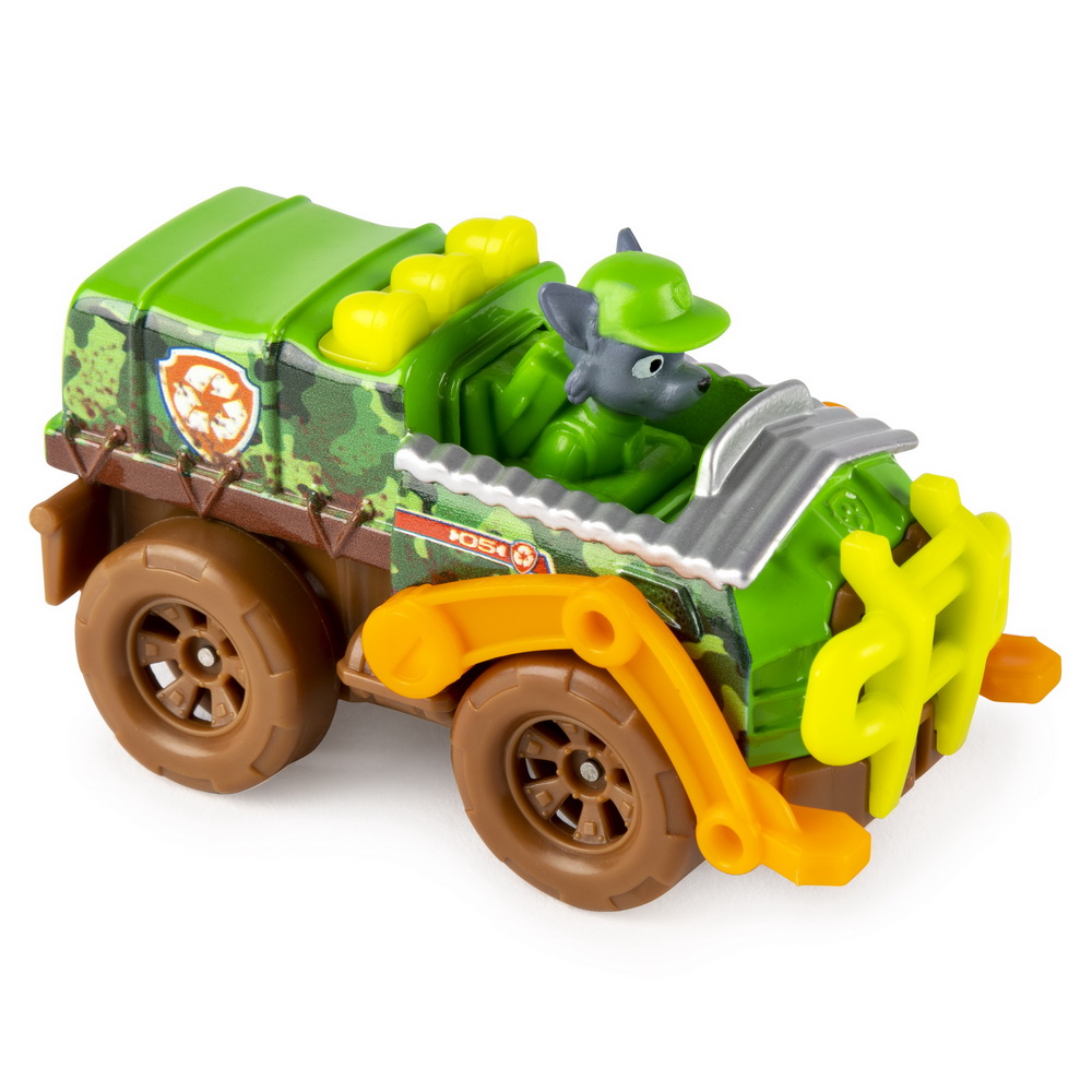 

Щенячий патруль: Рокки с автомобилем Die Cast (серия Джунгли)