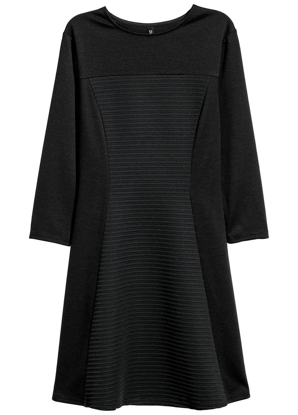 

Платье H&M 42 Черный. 0433252_черн.полос.