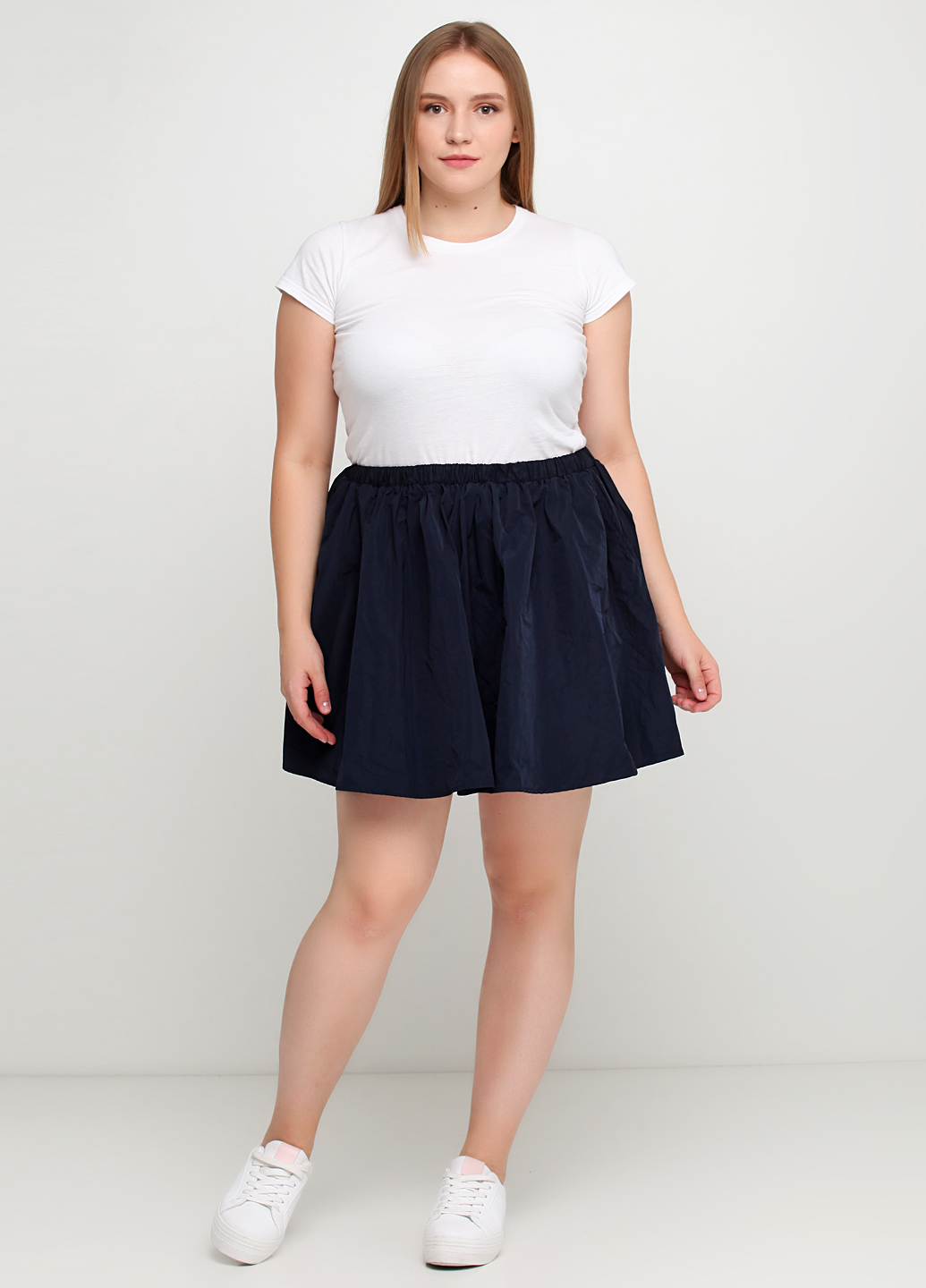 

Юбка H&M 46 Темно-синий 0547163_01