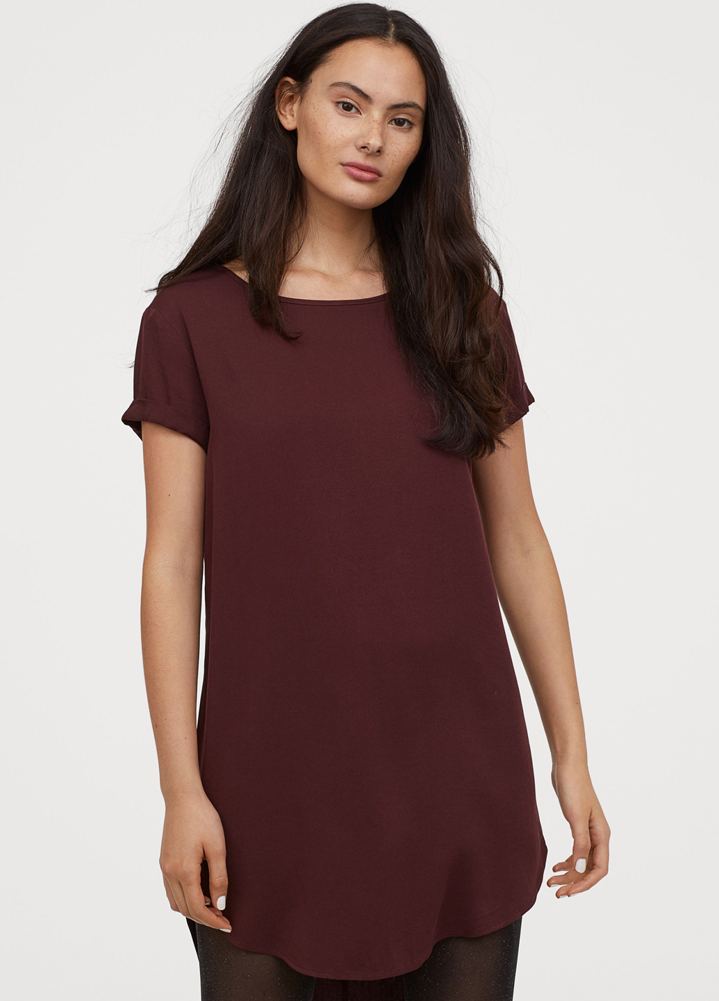 

Платье H&M  Розовый 0401044_бордо_03, Платье H&M 36 Розовый 0401044_бордо_03