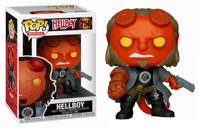 

Фигурка Funko Pop Фанко Поп Хеллбой в футболке Hellboy with Tee 10 см H H 750