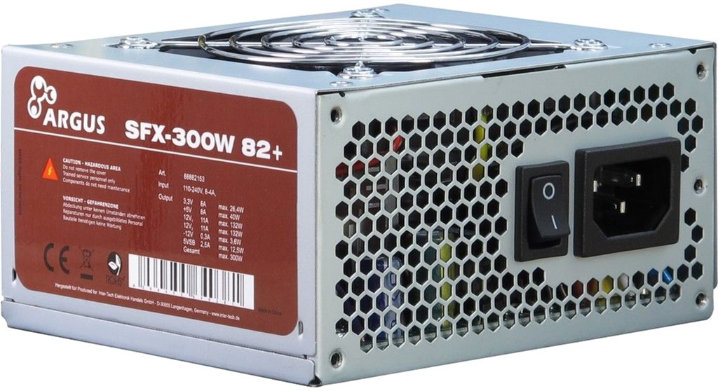 

Блок питания Inter-Tech SFX-300W 82+