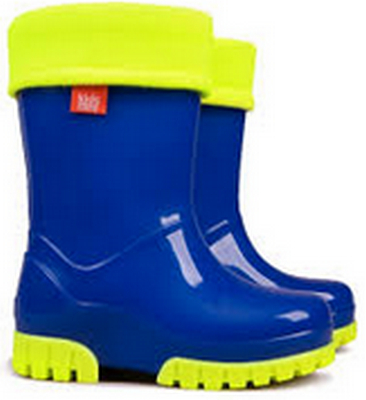 

Детские резиновые сапоги Demar 0034 A TWISTER LUX FLUO синего цвета. 20/21