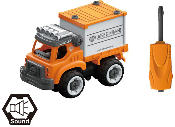 

Грузовик LM8064-SC-P, конструктор, 30 деталей, DIY Spatial Creativity (12-86944)
