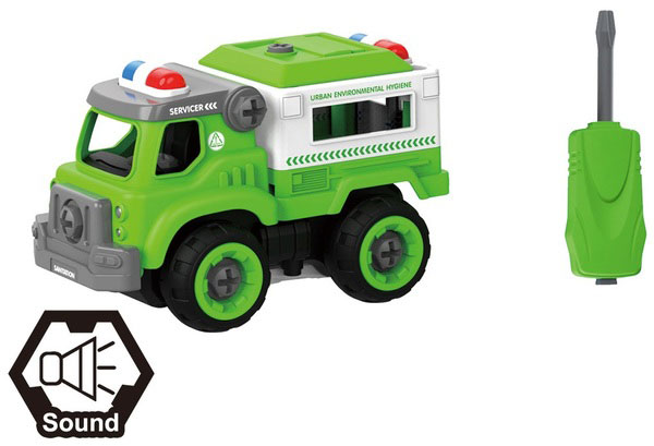 

Полицейская машина LM8043-SZ-1, конструктор, 31 деталь, DIY Spatial Creativity (12-86954)