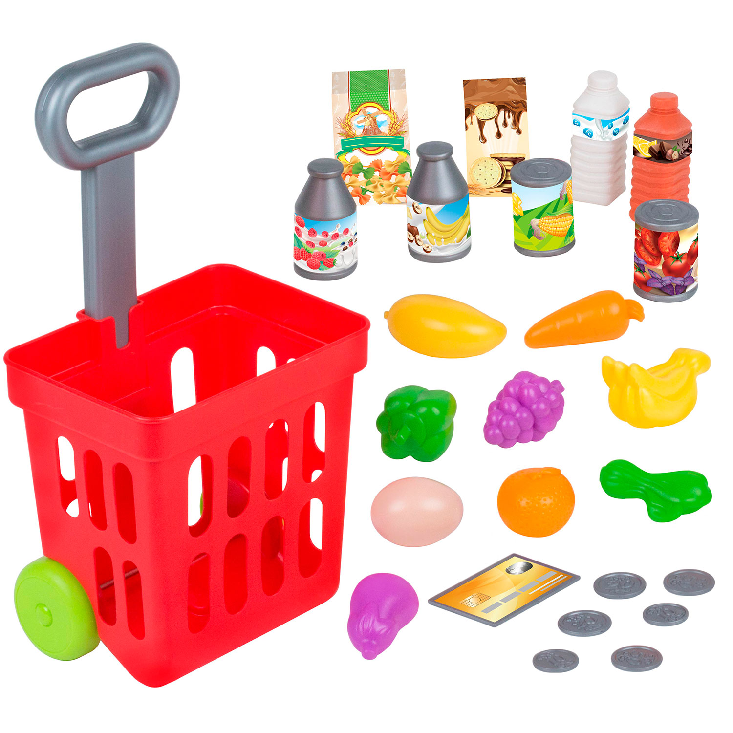 

Игровой набор Тележка с продуктами, BeBeLino (12-87085)