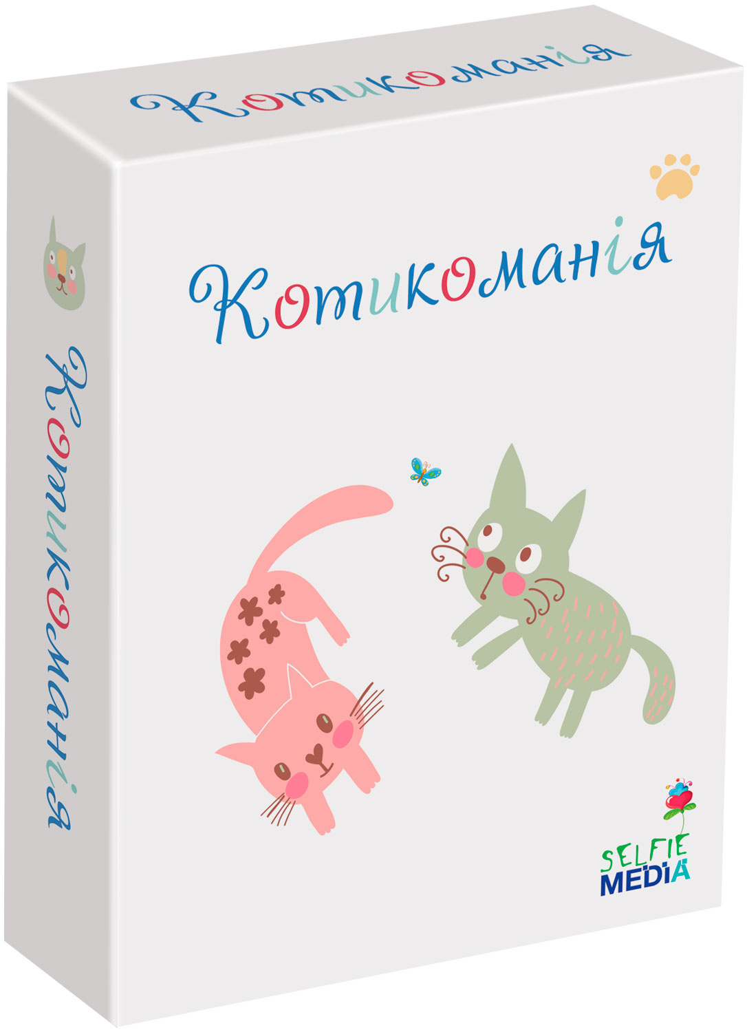 

Котикомания, карточная игра на внимательность и ловкость, Selfie Media (12-76034)