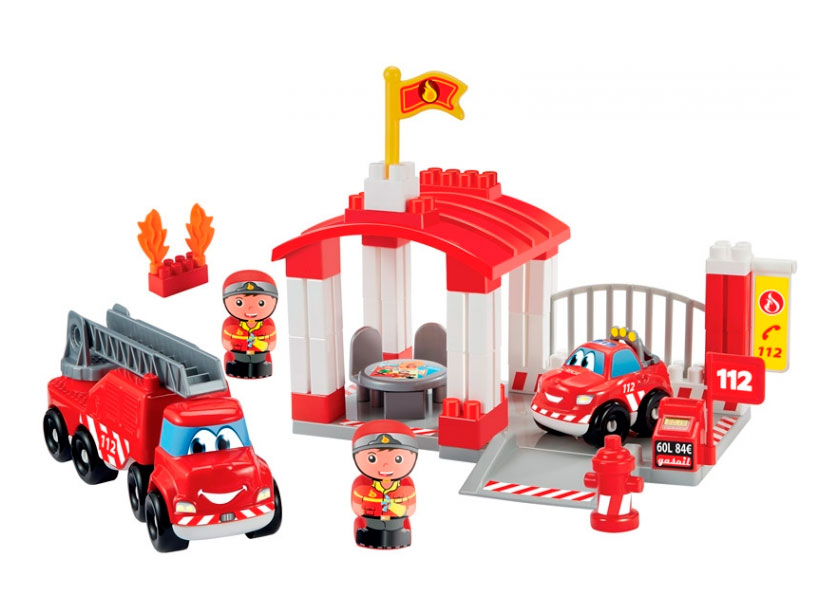 

Пожарная станция с фигурками, Ecoiffier (12-80507)