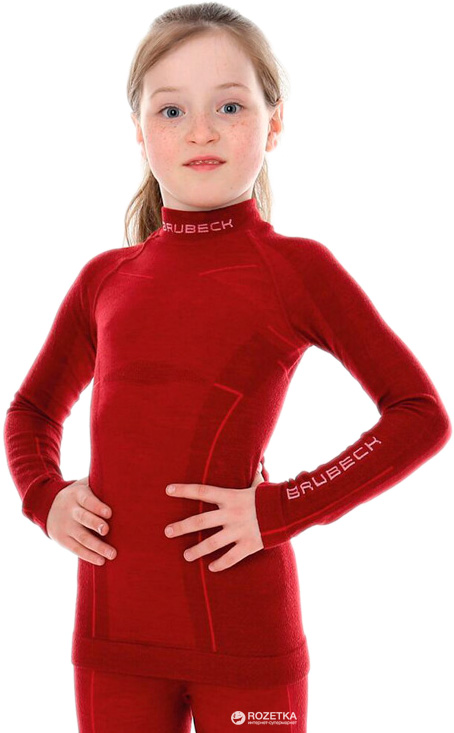 

Футболка с длинными рукавами Brubeck Active Wool LS13690 140-146 см Burgundy