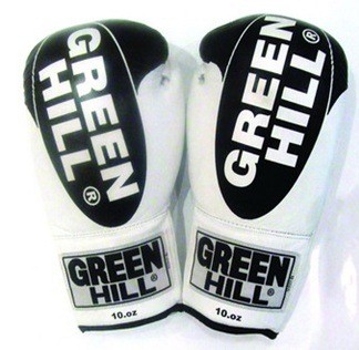

Перчатки боксерские Green Hill BRIDG Белый/Черный, 12 Oz