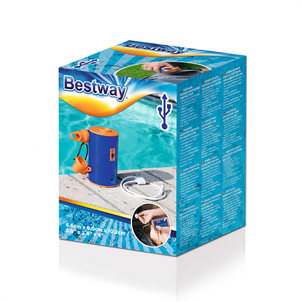

Насос Bestway для накачивания надувных изделий 62101