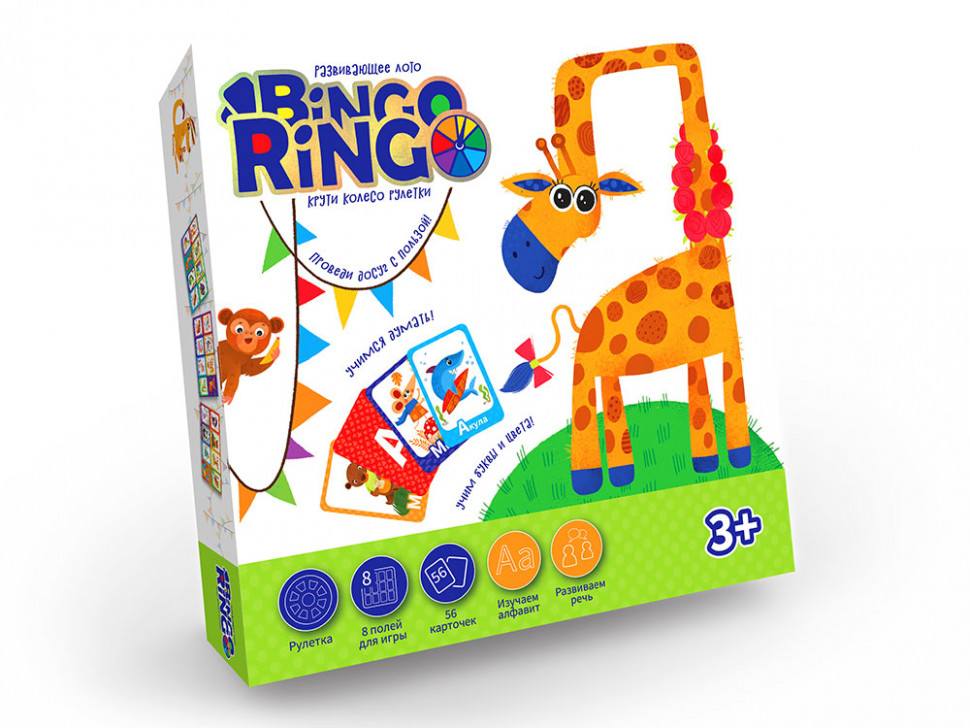 

Настольная игра "Bingo Ringo" рус. GBR-01-01