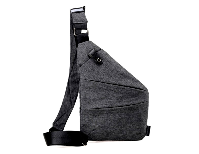 

Сумка мужская Cross Body Меланжевая